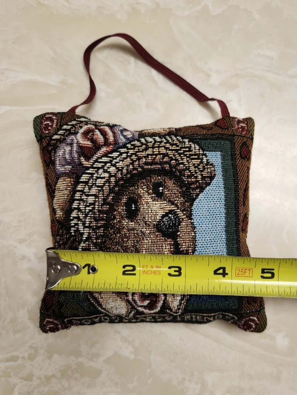 Boyd's Bear & Friends Tapestry Wilson Doorstop & Afternoon Tea Ornament Decor
